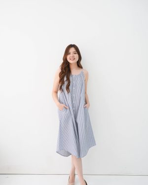 Mimosa Dress Stripe