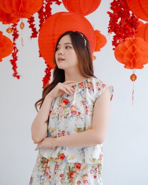 Blaire Summer Top Flower Korean Look