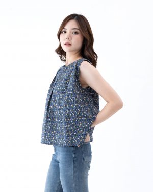 Lauryn Summer Top Flower Korean Look