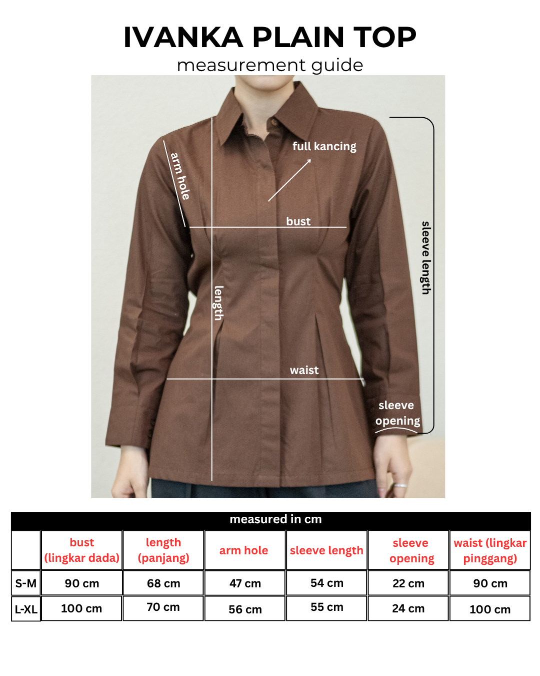 IVANKA PLAIN TOP